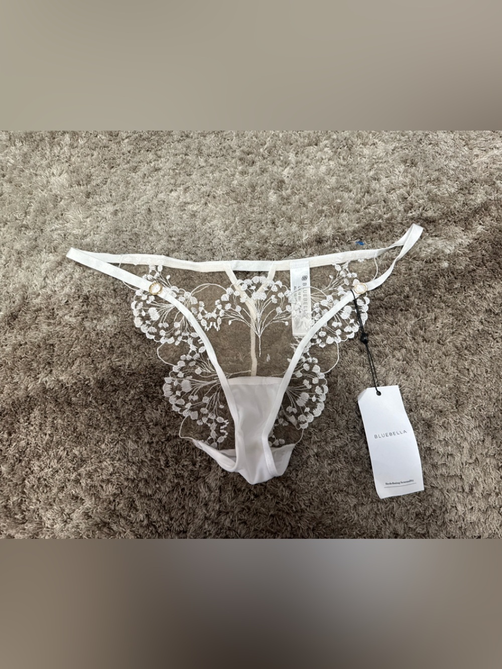 Bluebella Marisa Embroidered Sheer Panty